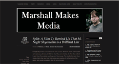 Desktop Screenshot of marshallmakesmedia.com